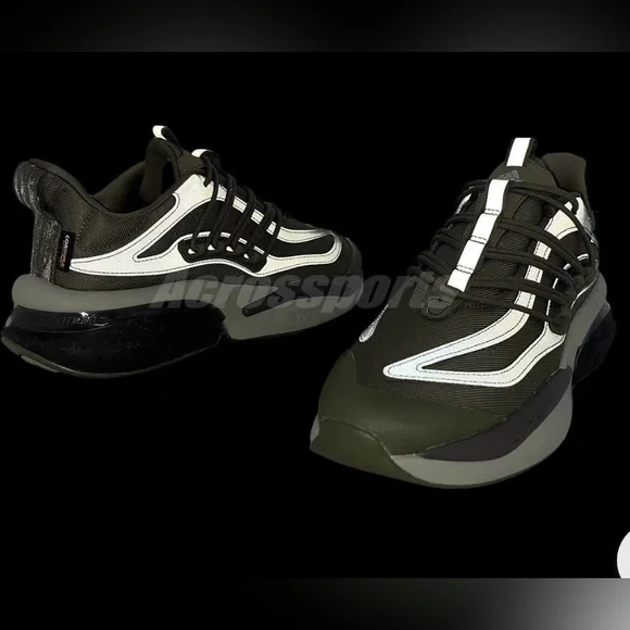 Adidas Alphabounce Boost Mens sneaker size US 8 ½ - Picture 8 of 14